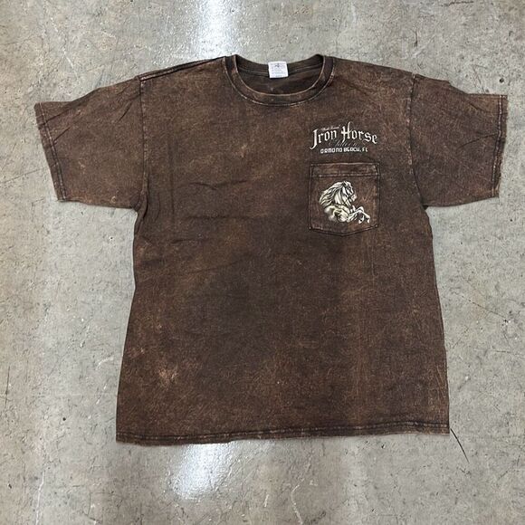 Iron Horse Tourist T Shirt Great Condition Anvil - Picture 1 of 4